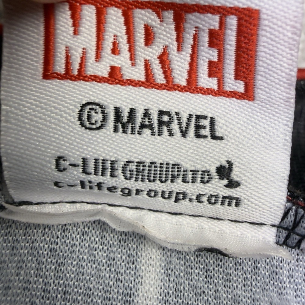 The Punisher Marvel Comics Baseball Jersey Mens XL Black Pinstripe Skull Shirt - Picture 4 of 10